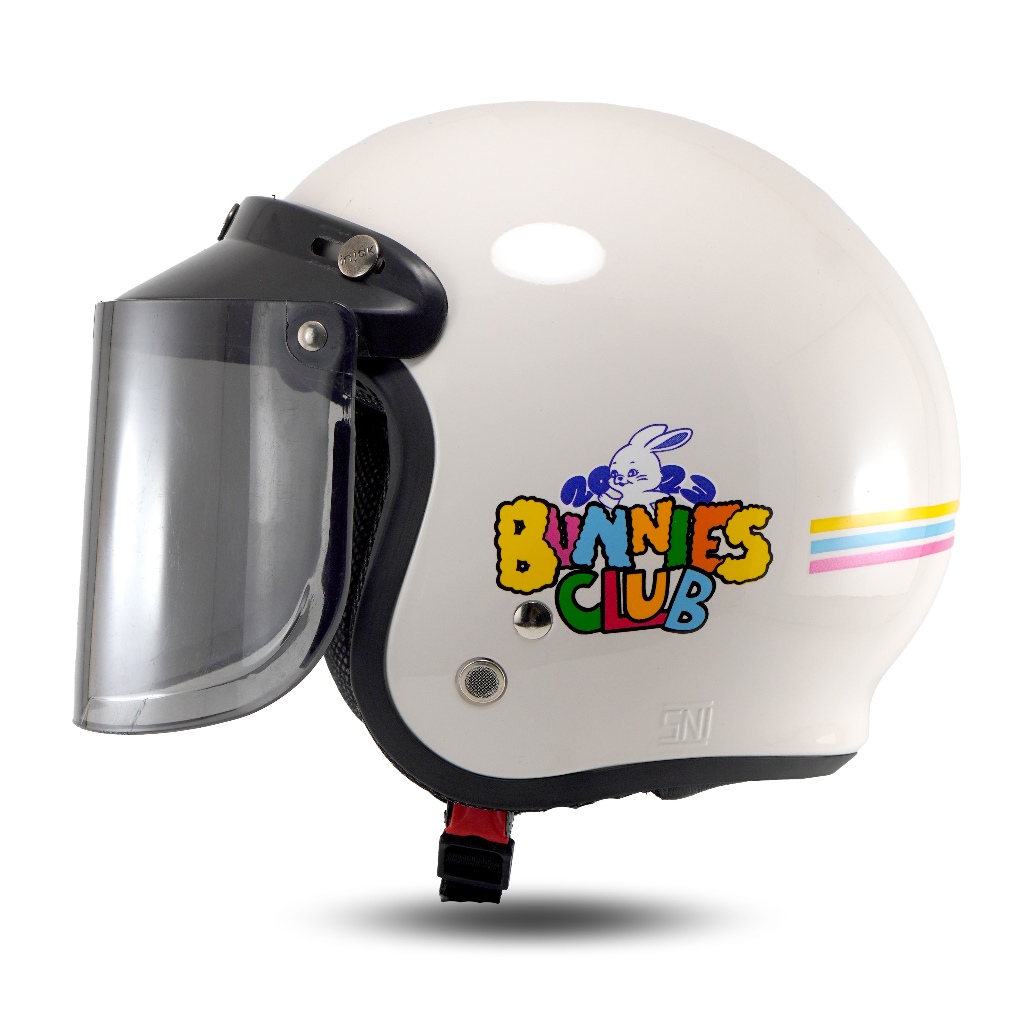 BIP PLAST Helm Bogo Retro Dewasa SNI