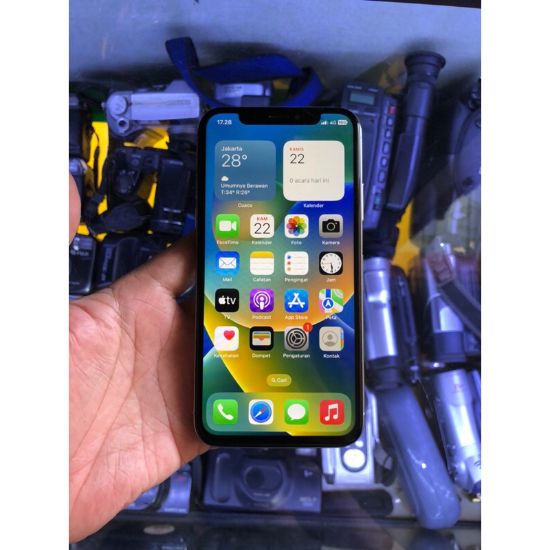 iPhone X 256gb Bypass Cell Premuim Retak