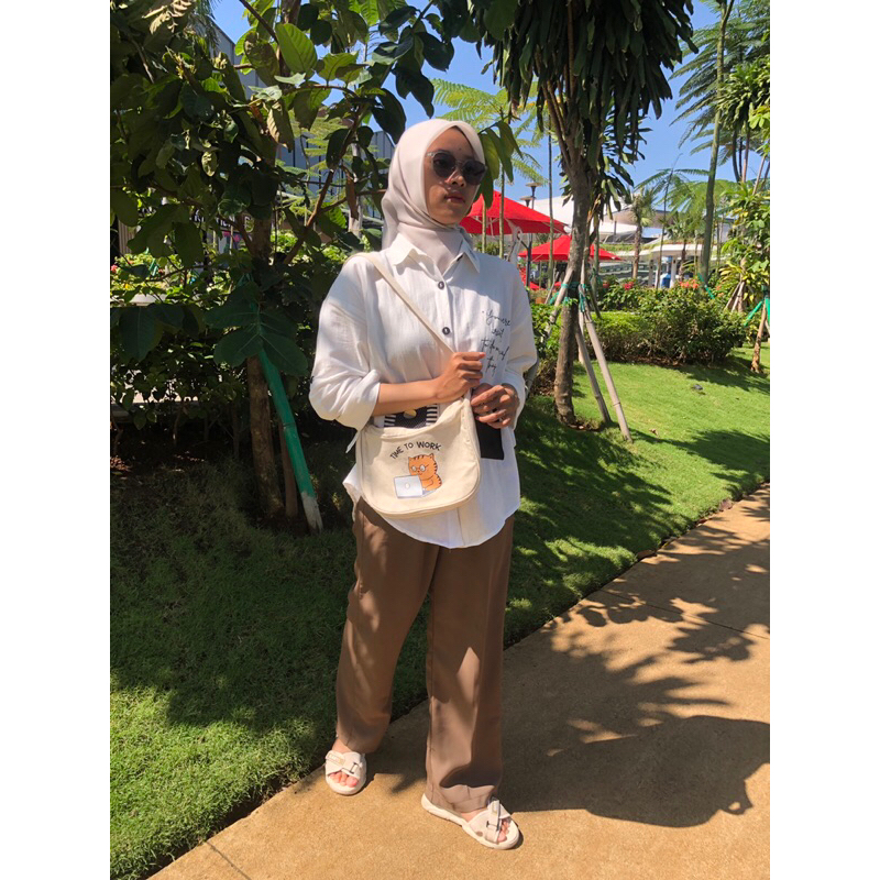 ReadyCODTas Selempang / Tas Selempang Tas Bahu / Selempang Kanvas / Wanita Selempang / Tas Kanvas Wa