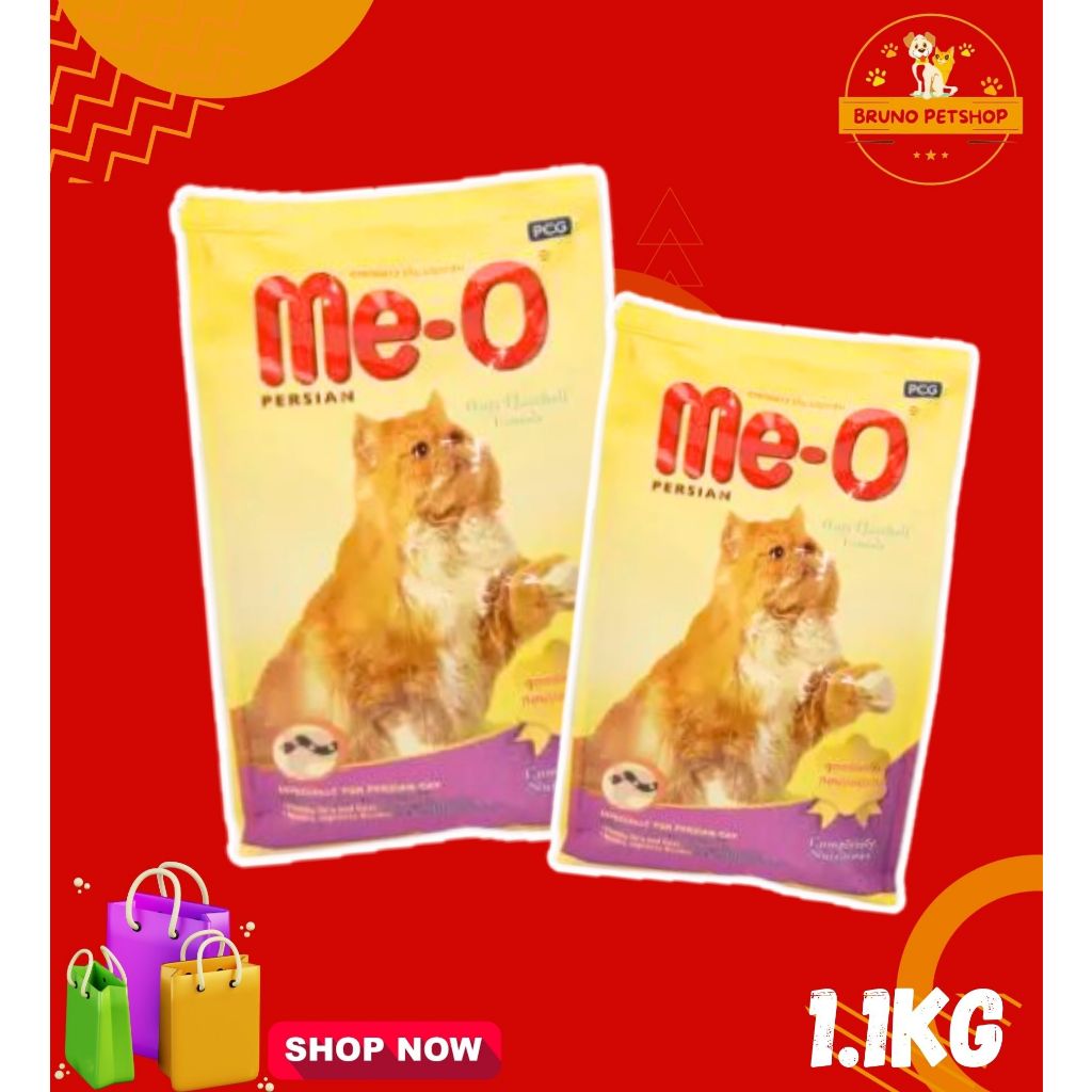 MEO PERSIAN ADULT 1.1Kg Cat Dry Food Makanan Kucing Dewasa Kering Murah Untuk Persian Pakan Persia P