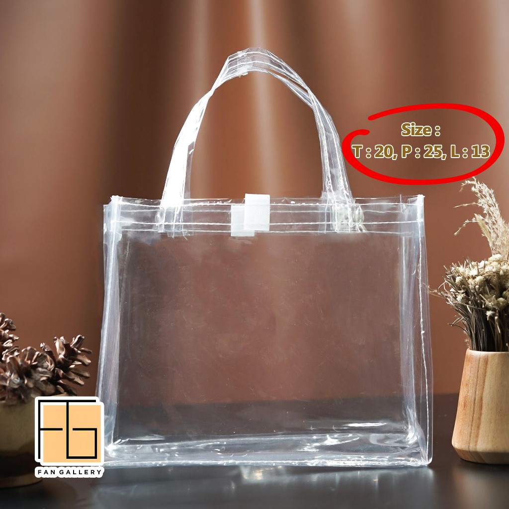 

Tas Mika Bening Transparan Tebal, Souvenir Ulang Tahun, Hampers Aqiqah, Tas Snack Ultah Kue Lebaran