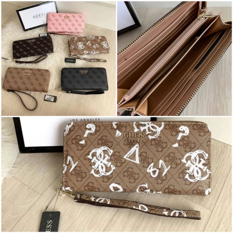 GUESS/DOMPET GUESS/GUESS DOMPET/GUESS DOMPET PANJANG/DOMPET PANJANG