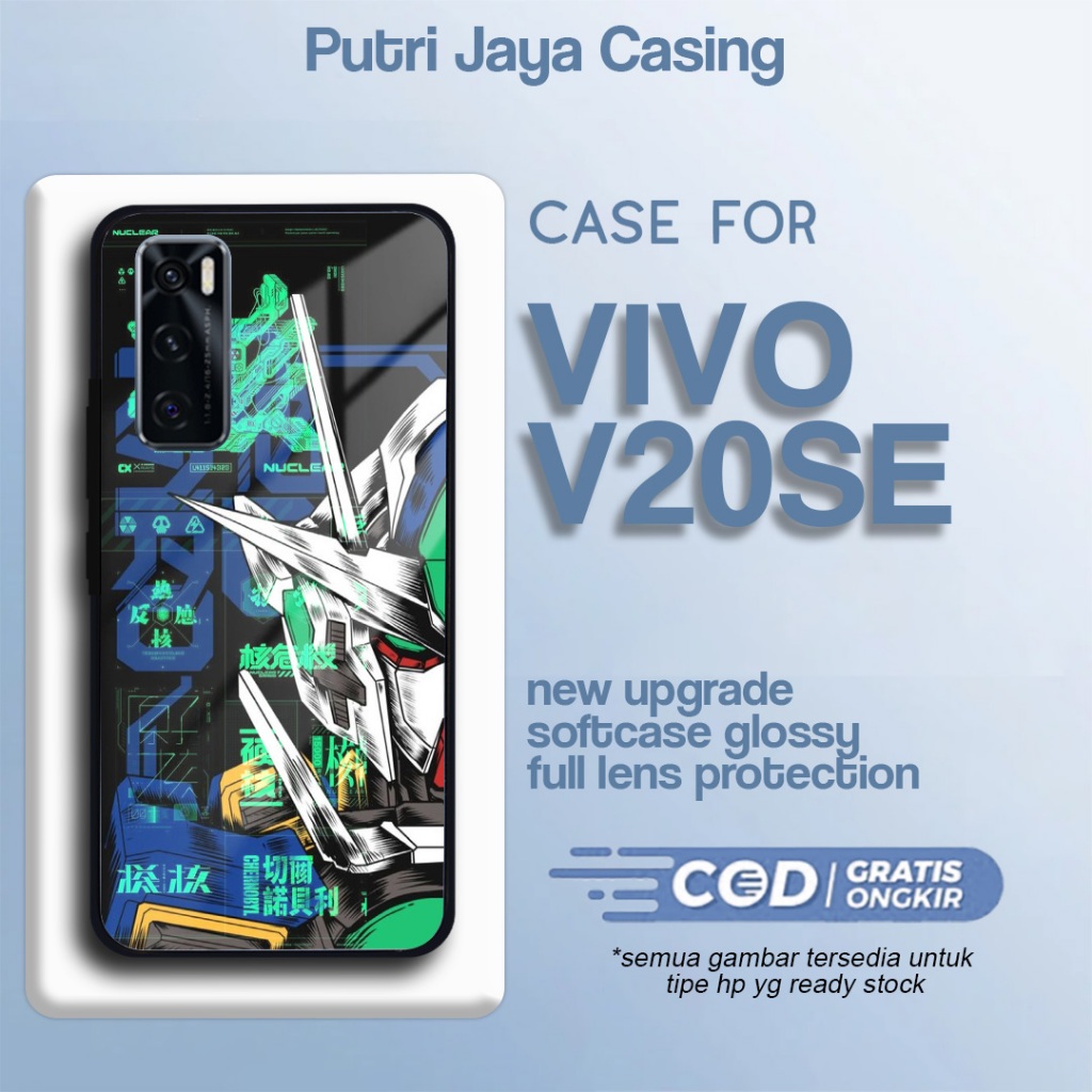 Casing Vivo V20 SE Terbaru Robot01 Case V20 SE Hardcase Softcase Glossy Kesing Terlaris Putri