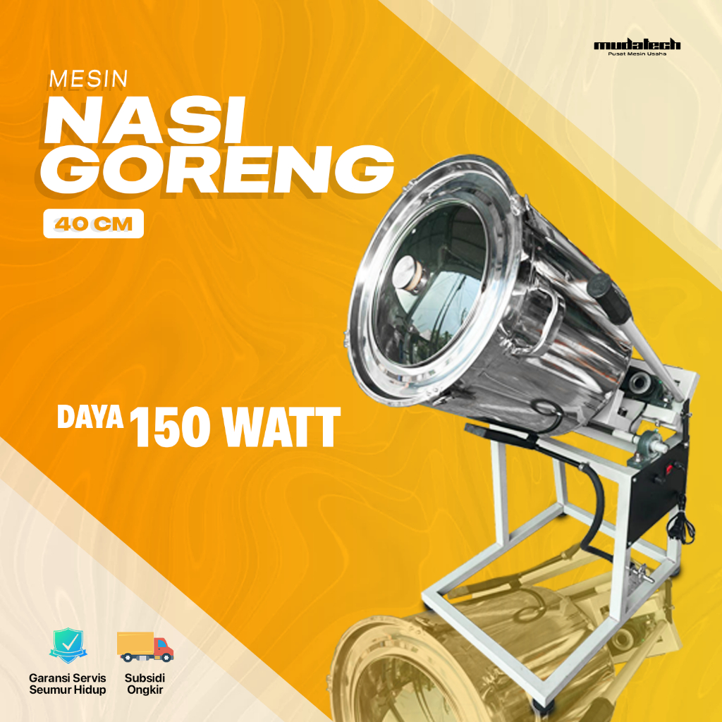 Mesin Nasi Goreng Pengaduk Mie Goreng Otomatis