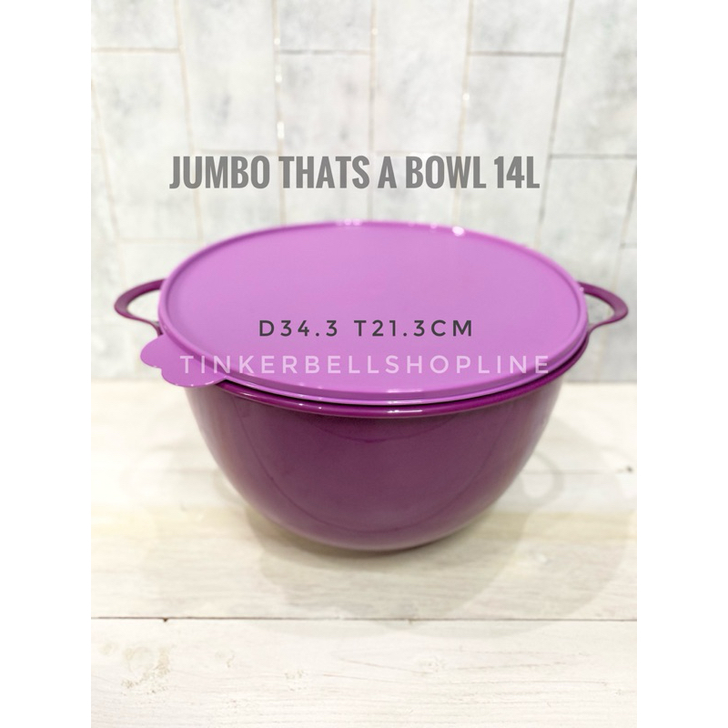 Tupperware Jumbo Thats A Bowl 14L