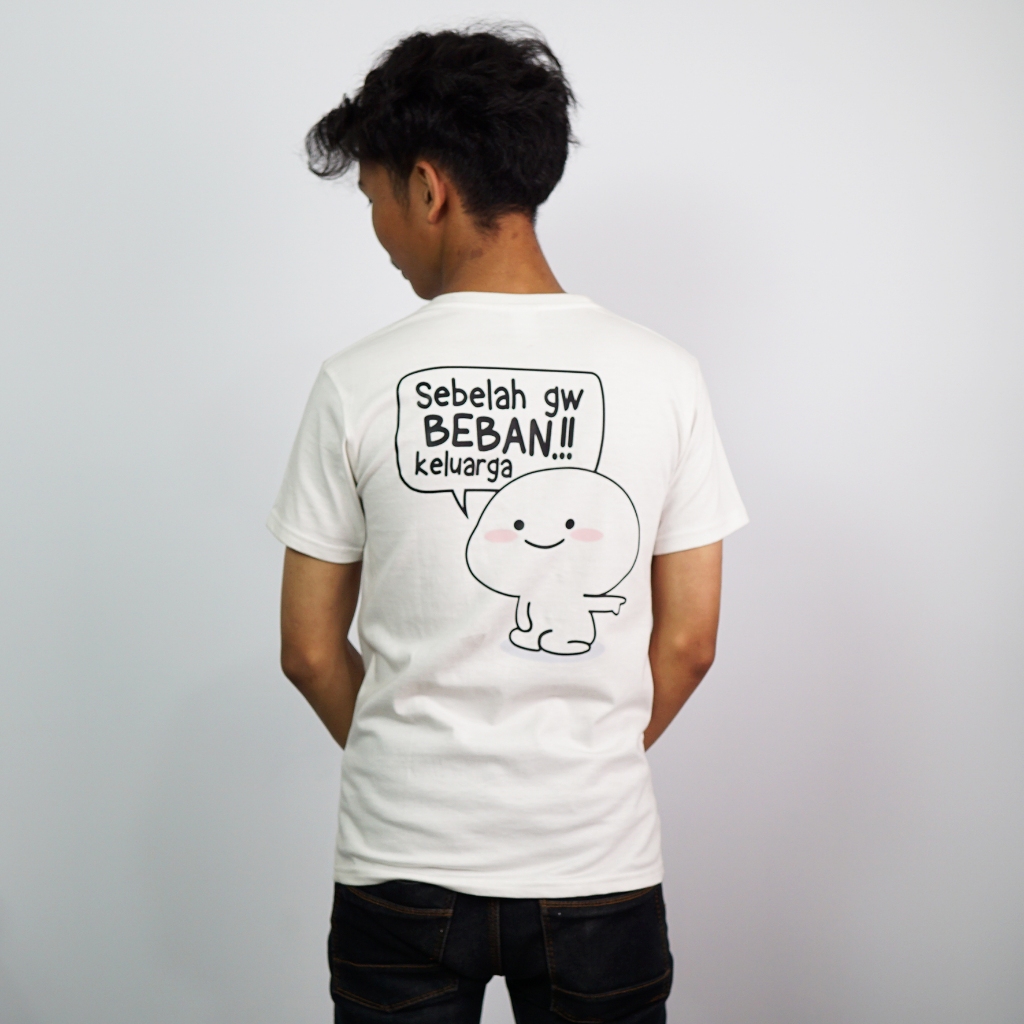 Desain Kaos Keren - Kaos Parodi Desain Pentol Beban Keluarga