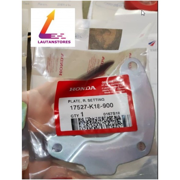 17527-K18-900 Plat Fuel Pump Kanan Plate R Setting Verza Megapro Fi