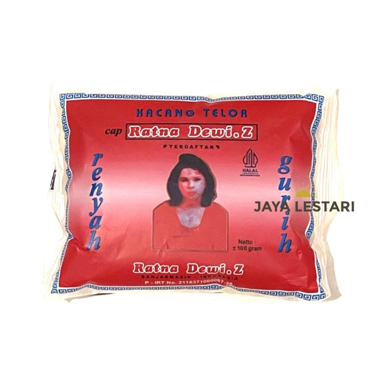 

Kacang Telor Cap Ratna Dewi.Z (100g)