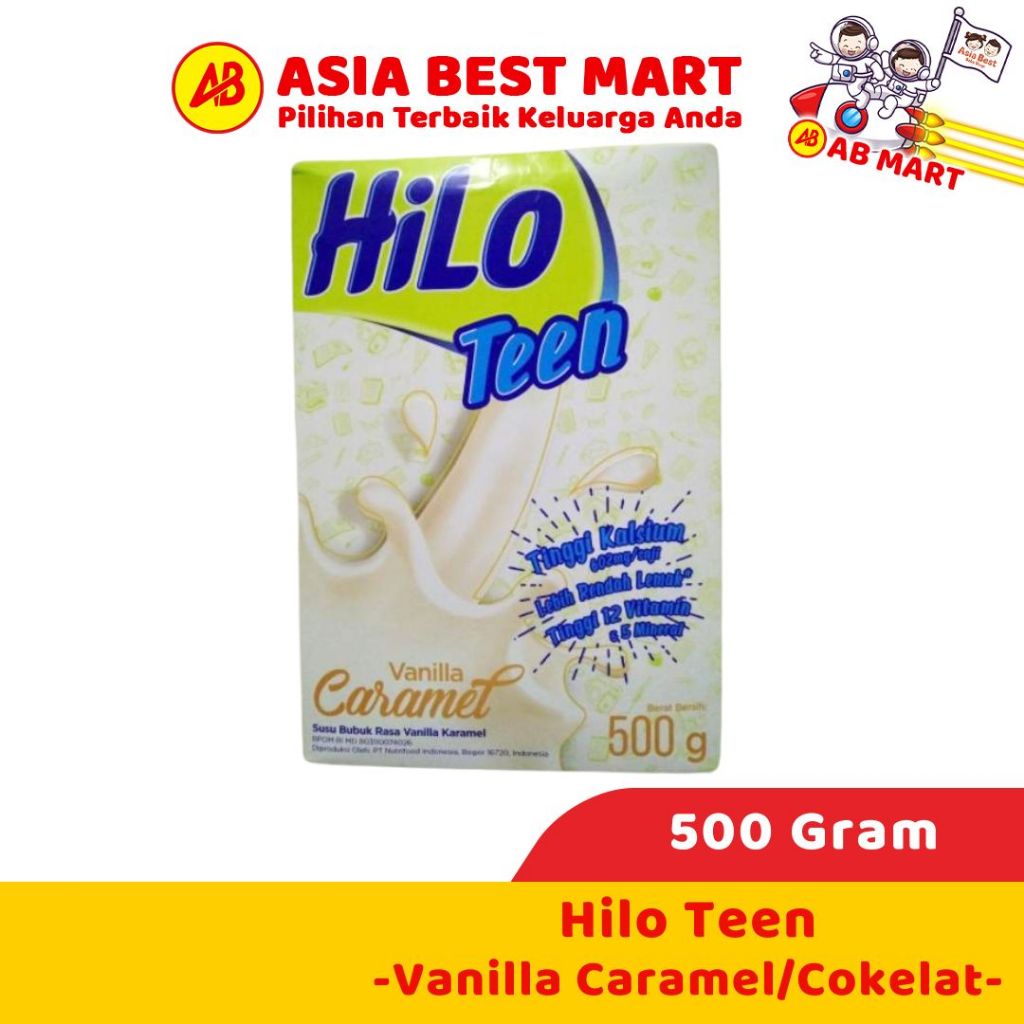 

Hilo Teen Vanila Caramel Coklat 500 Gr Susu Tinggi Kalsium Rendah Lemak