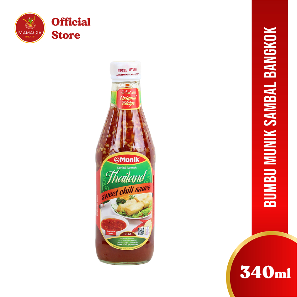 

MUNIK Sambal Bangkok Botol 340 ml (Expired: 15/02/2025)