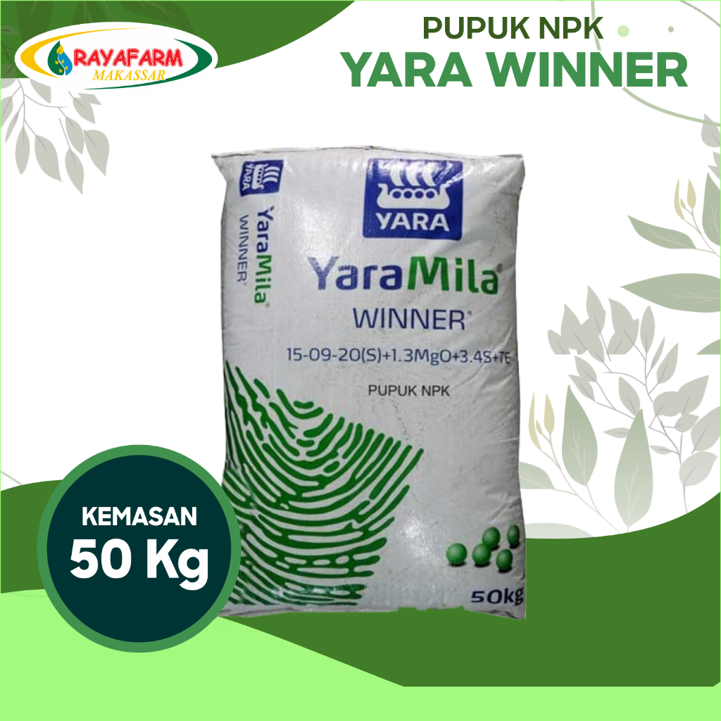 Pupuk NPK Yaramila Winner Kemasan 50kg