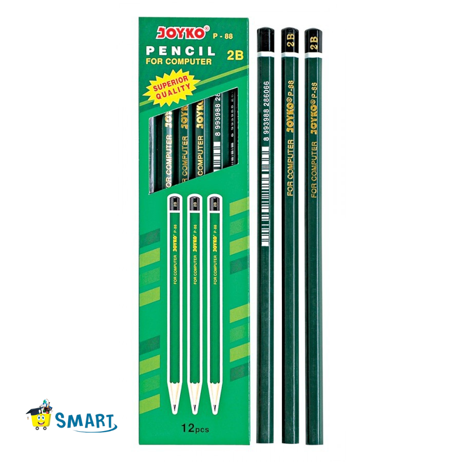 

(1PAK IS 12PCS)JOYKO PENCILP88 2B