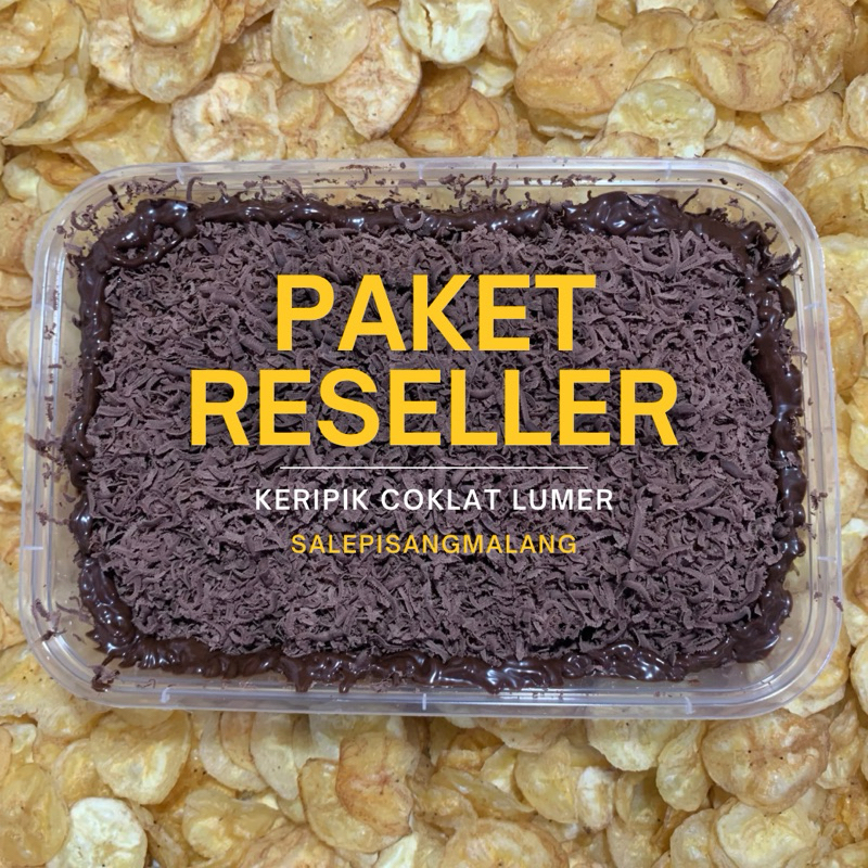 

PAKET RESELLER 16 PCS KERIPIK COKLAT LUMER