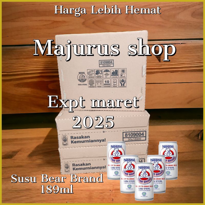 

susu BEAR BRAND susu steril 189ml