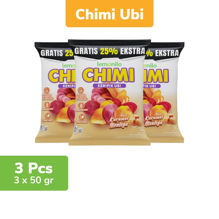

3 Pcs Lemonilo Chimi Ubi Karamel Mentega 50g