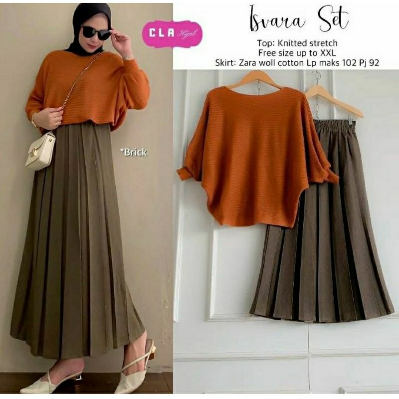 ISVARA SET BRICK CLA HIJAB