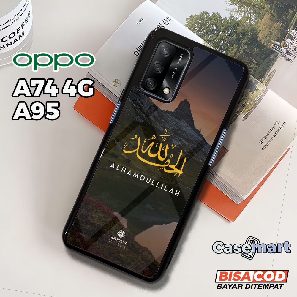 Case OPPO A74 4G A95 Casing OPPO A74 4G A95 Casemart [ISLM] Case Glossy Case Aesthetic Custom Case A
