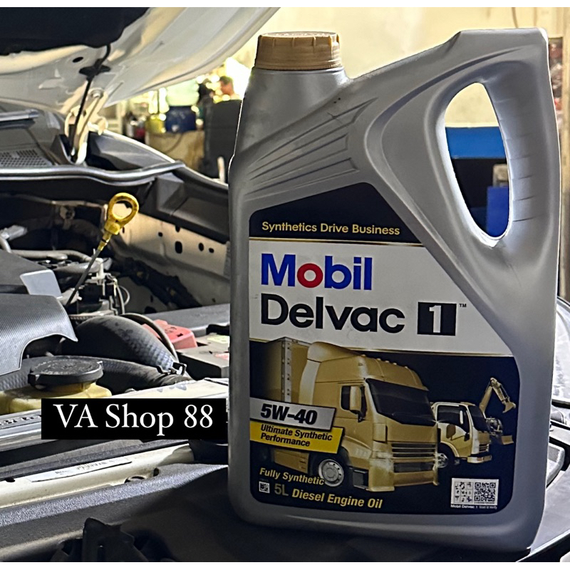 Oli Diesel Mobil Delvac 5W40 Fortuner Innova Pajero