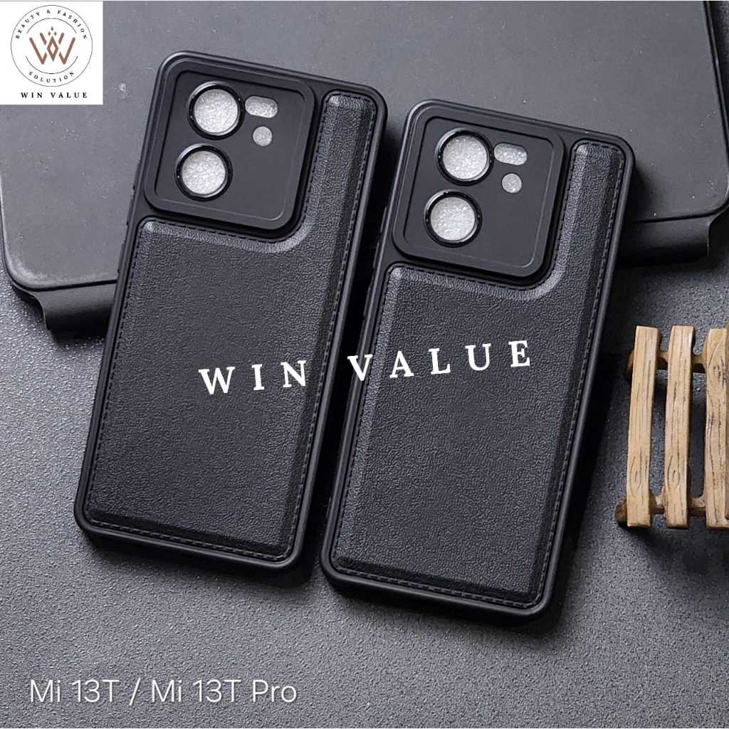 Xiaomi 13T Xiaomi 13T Pro Case Leather Pro kamera Black Case Xiaomi 13T Xiaomi 13T Pro