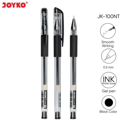 

Gel Pen Pulpen Pena Joyko JK-100NT 0.5 mm/Lusin/isi 12pcs