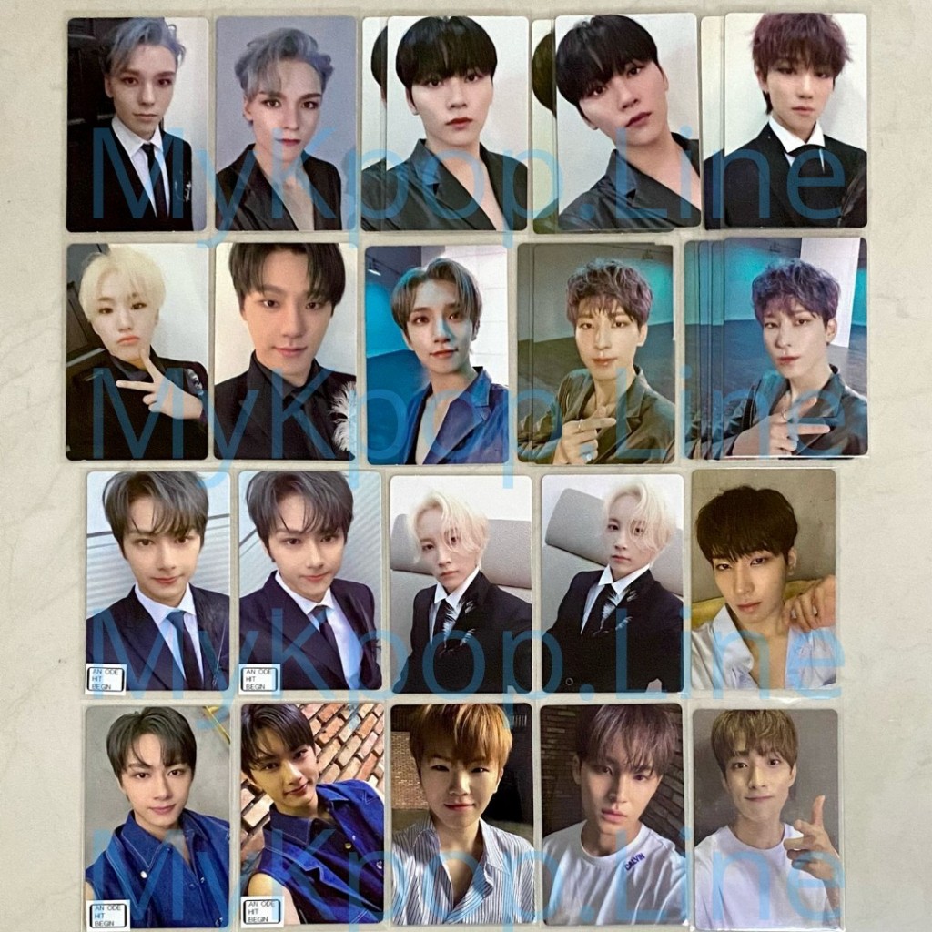 PC An Ode BEGIN Seventeen Photocard Official SVT Album Wonwoo Jas Biru Seungkwan Vernon The8 Minghao
