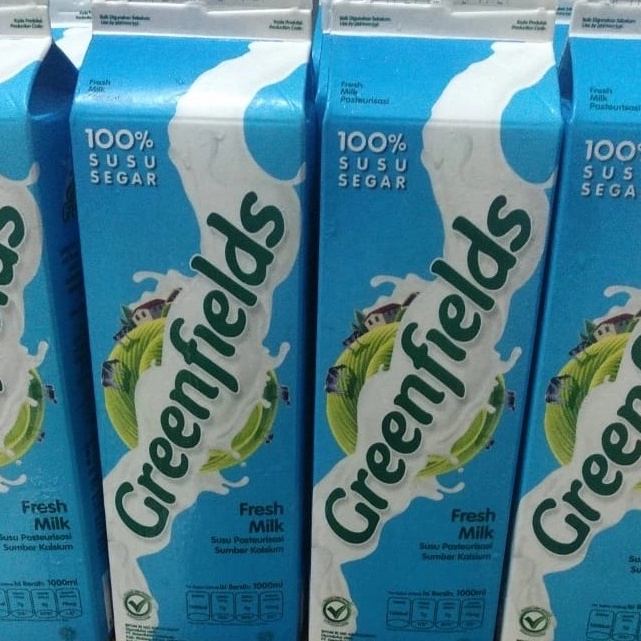 

HOT Susu Green fields Fresh Milk 1ML 1 LITER
