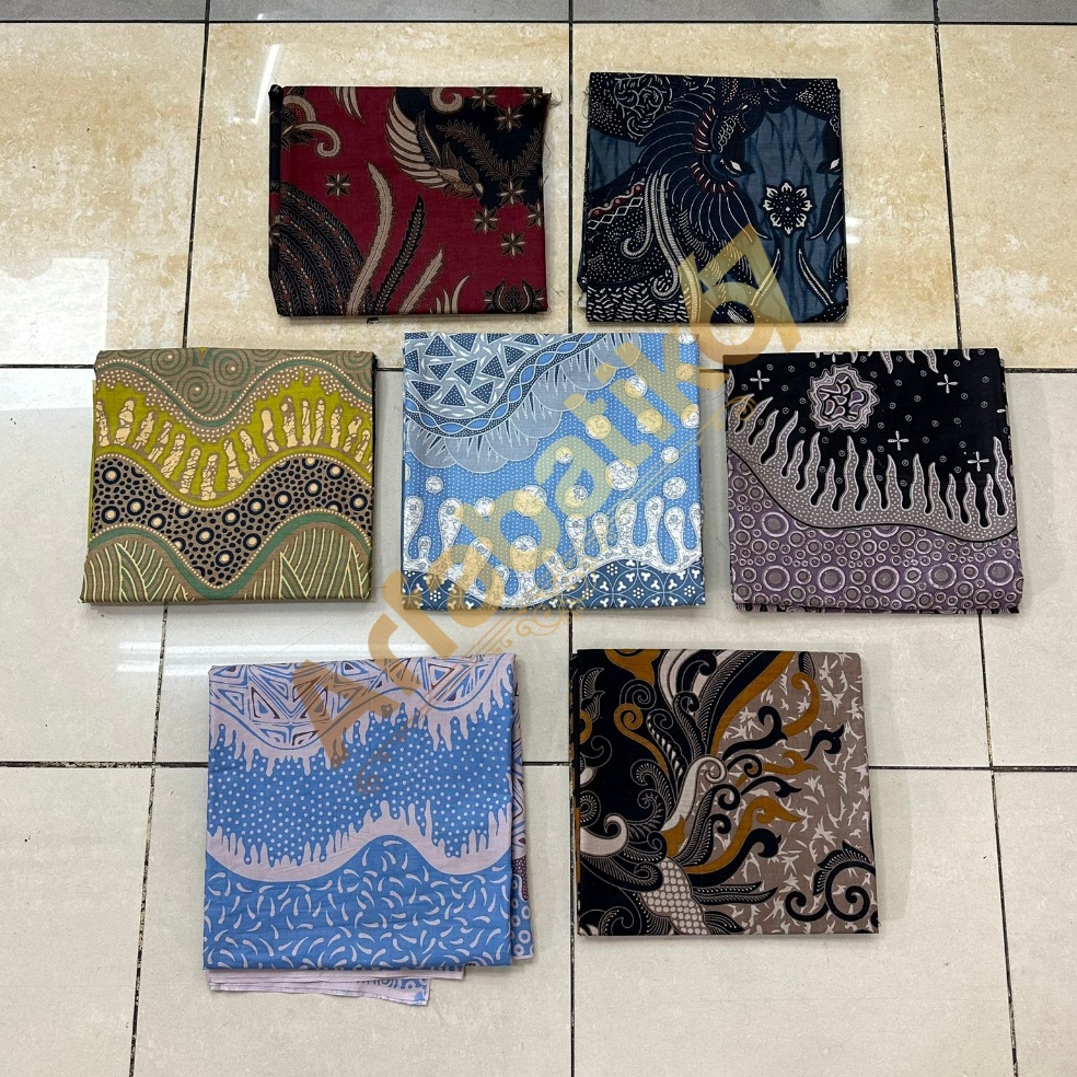 GROSIR  kain batik katun prima halus panjang 2 meter Lebar 1 meter per pcs