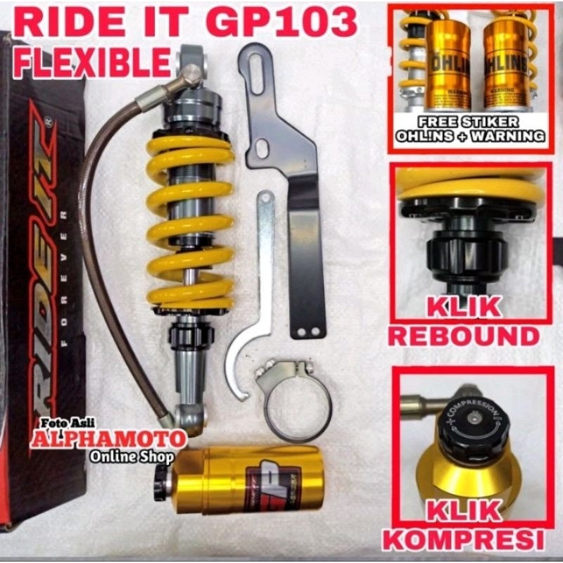 Monoshock satria fu f150 Ride it GP