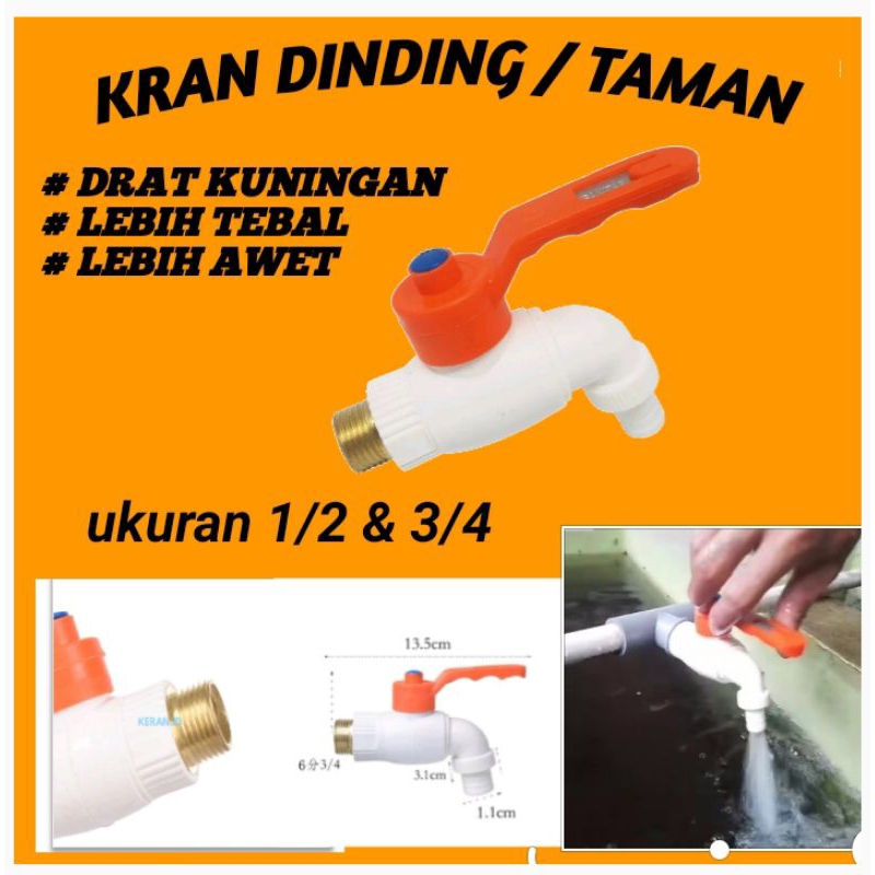 kran air dinding kran taman wastapel kran kamar mandi