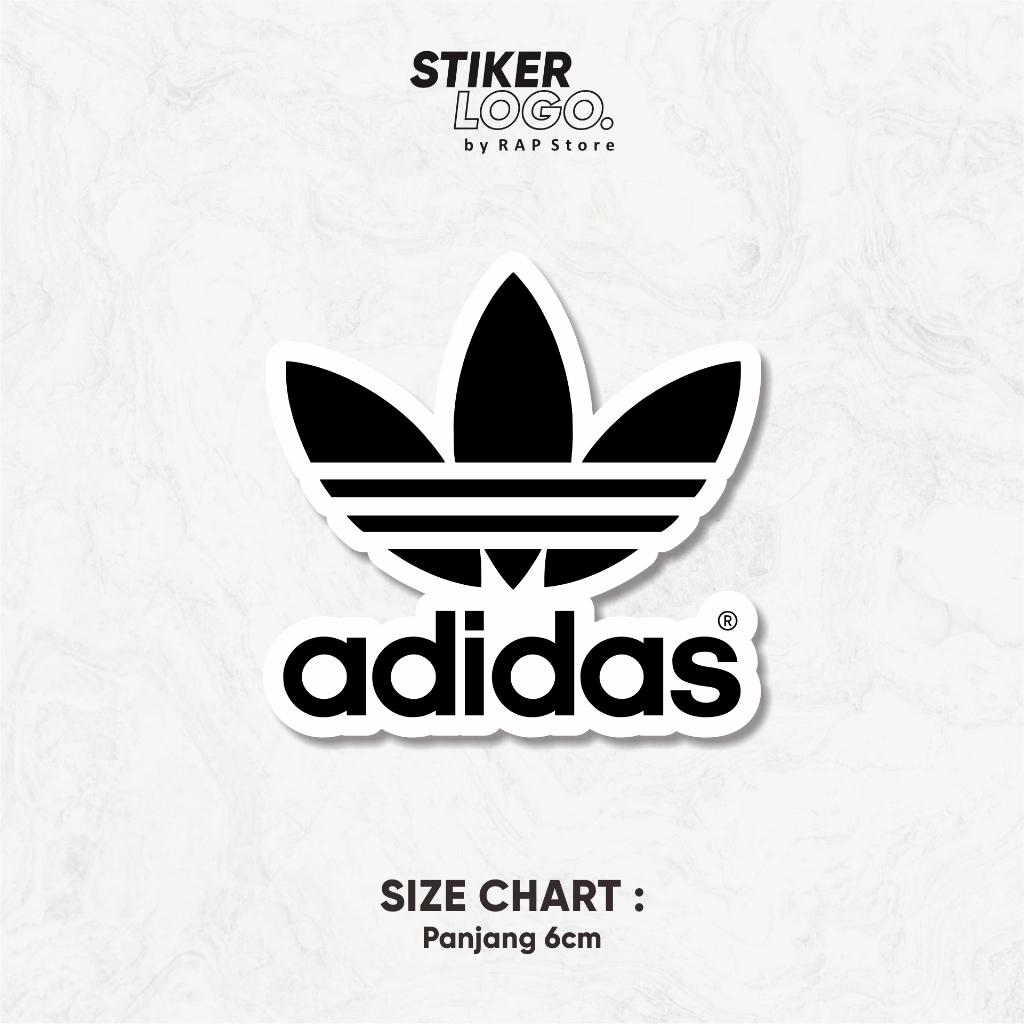 

STIKER LOGO ADIDAS - STIKER LOGO ANTIR AIR, STIKER ANTI AIR - STIKER UNTUK HELM, SKATEBOARD, HP, DLL