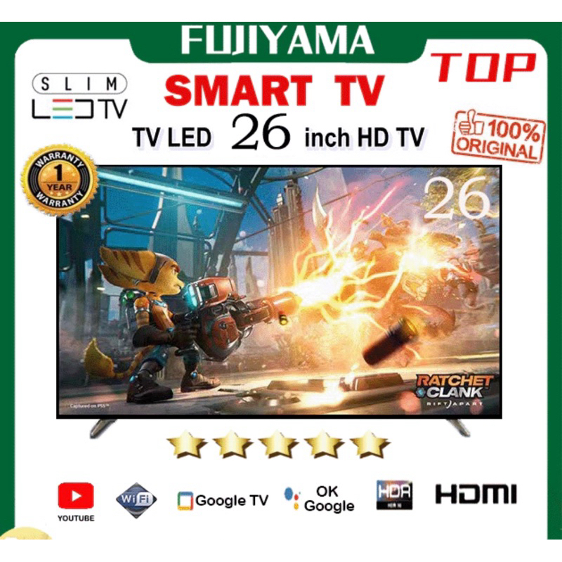 Smart tv Fujiyama 26inc