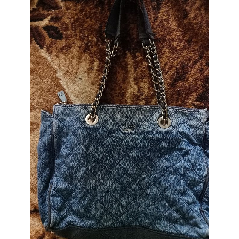 Guess shoulder bag denim