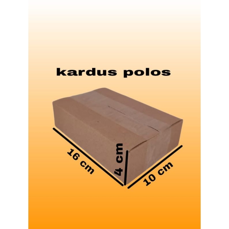 

kardus packing UK 16x10x4 kardus kecil kardus polos