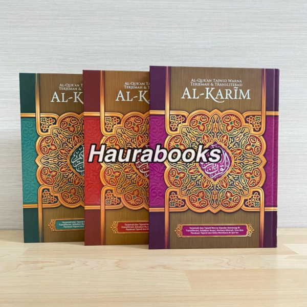 

Unik Alquran Alkarim A4 Alquran Tajwid Terjemah dan Latin - Merah Limited