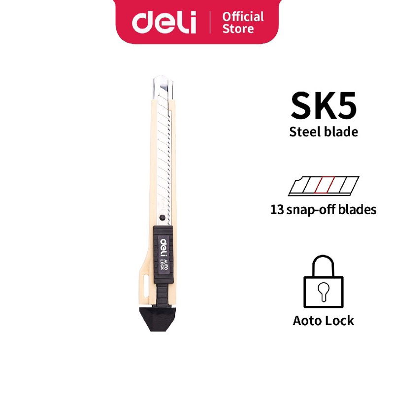 

Cutter Deli Kuning ( Kecil - D10150 ) Deli