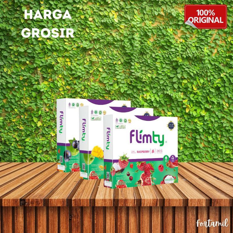 Flimtea Flimti Flimty Filmty 1 Box Fiber Pelangsing Asli Ori