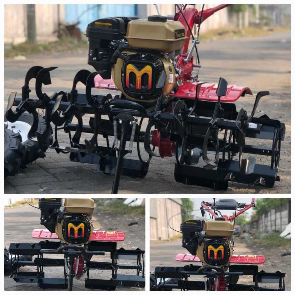 Maestro Mesin Traktor Mini Tiller Cultivator ZC100T Bajak Tanah Sawah