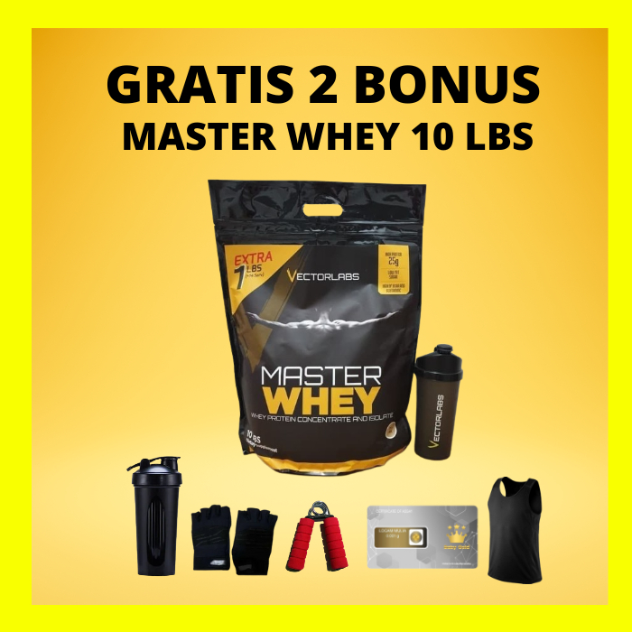 Vectorlabs Master Whey 10 lbs 4500 gram Susu Whey Protein Isolate Concentrate MYVIRASHELL