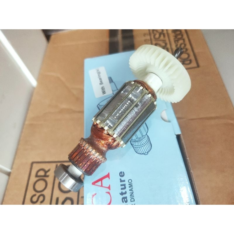DCA Armature / Angker Mesin Bor 10mm MT 60 MT60 Angker Dinamo Mesin Bor 10 mmMAKTEC MAKITA MT602 MT-