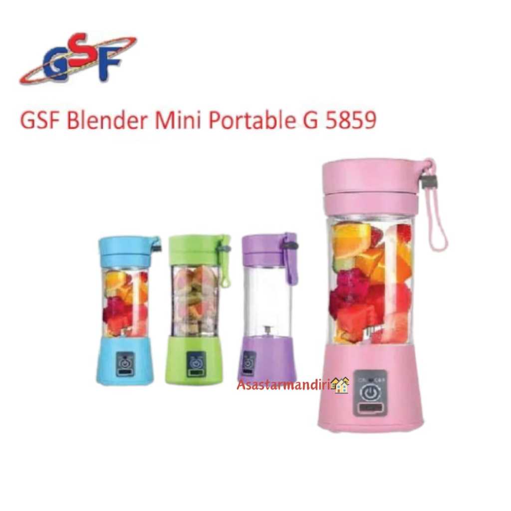 Blender Portable Mini Juicer USB GSF 5859/Blender Juicer Portable Elektrik Rechargeable