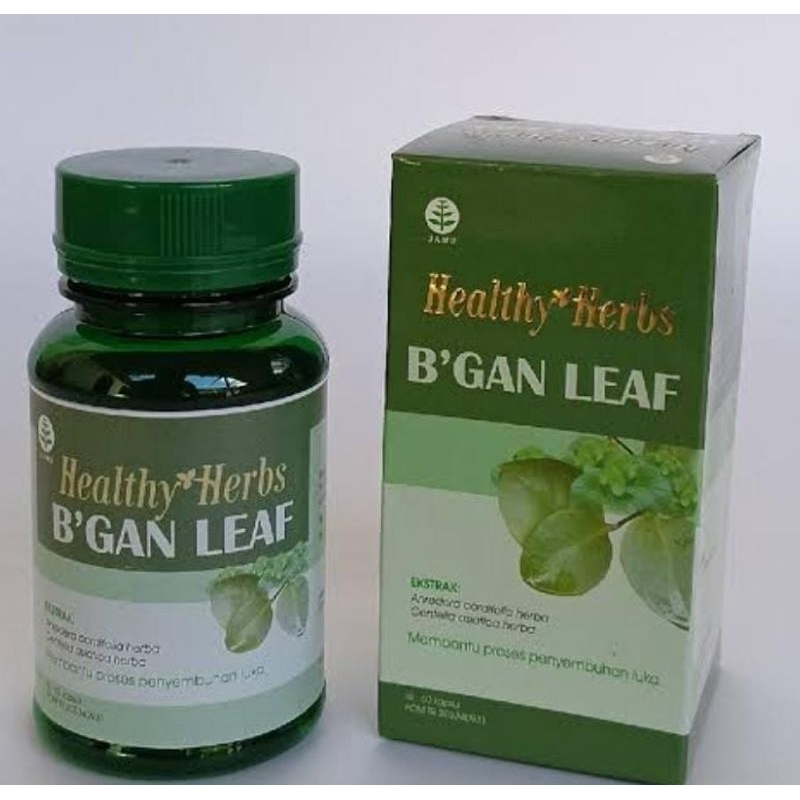 HEALTHY HERBS B'GAN LEAF BOTOL 60 KAPSUL BJA