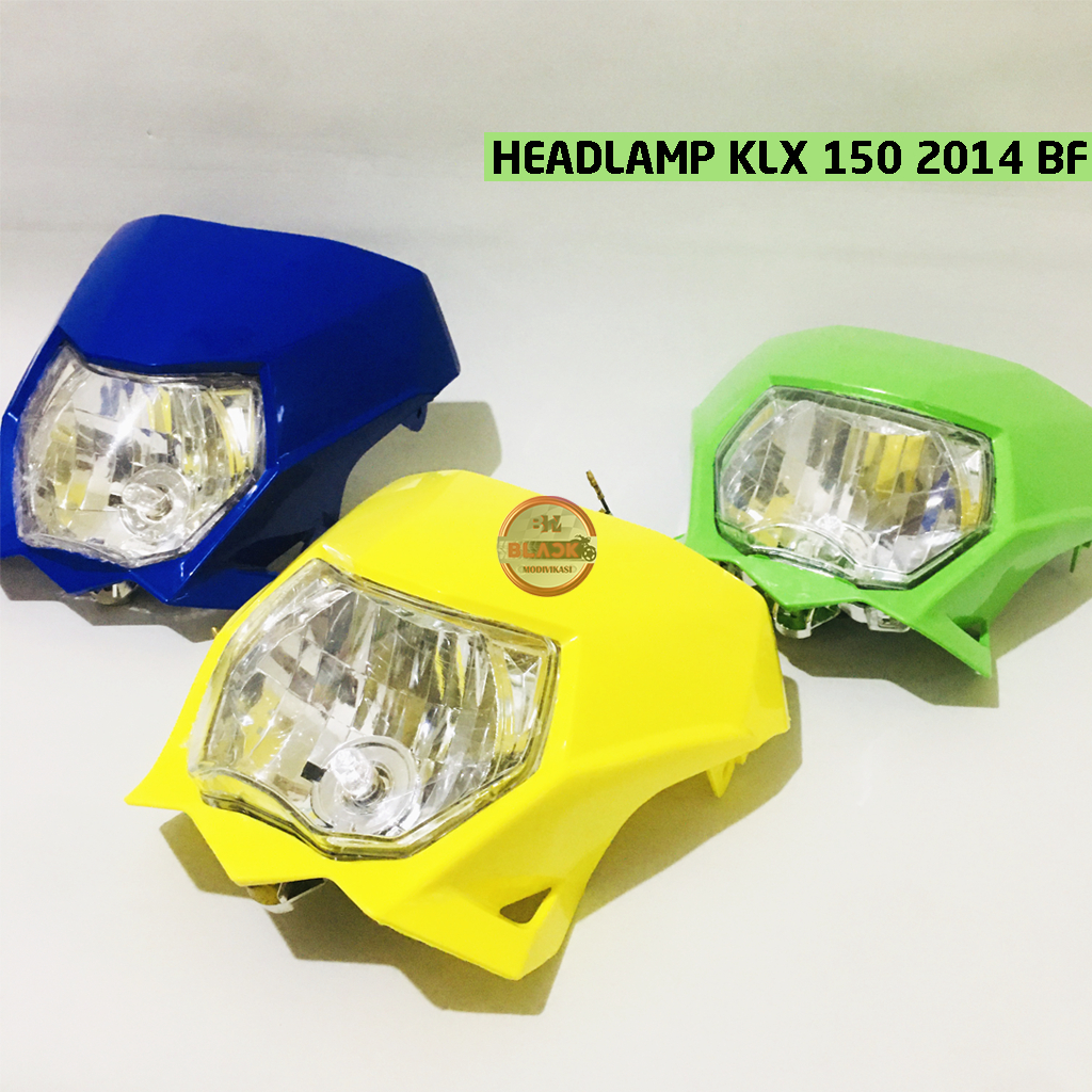 Headlamp KLX 150 BF 2015 Reflektor Batok Lampu Depan Assy Klx 150 BF DTRACKER