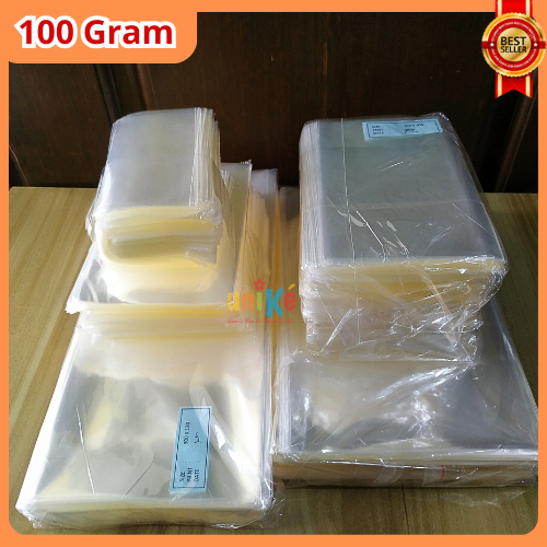 

Plastik OPP Kaca 100 Gram Tanpa Lem Kemasan Aksesoris Bungkus Parcel Souvenir Pernikahan Grosir