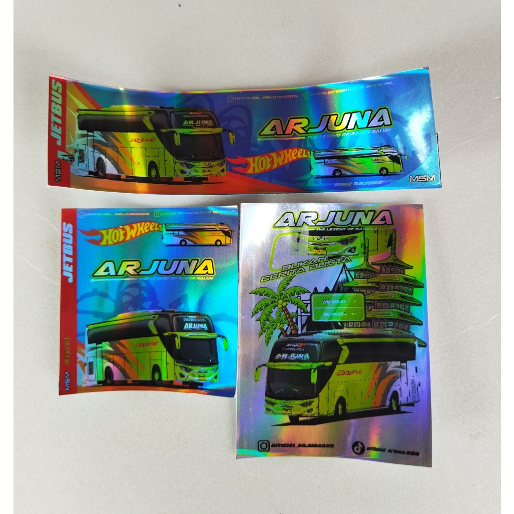 

PAKET STIKER ARJUNA ASLI PO