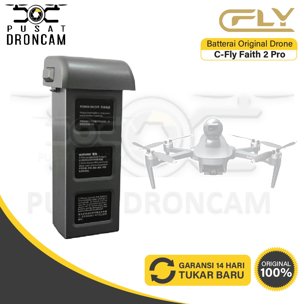 C-Fly Faith 2 Pro Original Drone Battery / Baterai / Batre C Fly