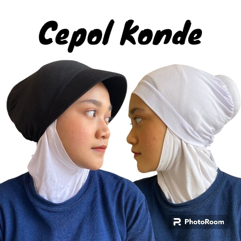 Ciput Pet Konde Bahan Kaos Ciput Konde Polos