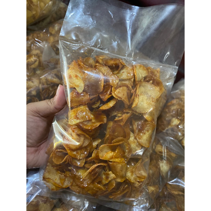 

keripik ubi pedas