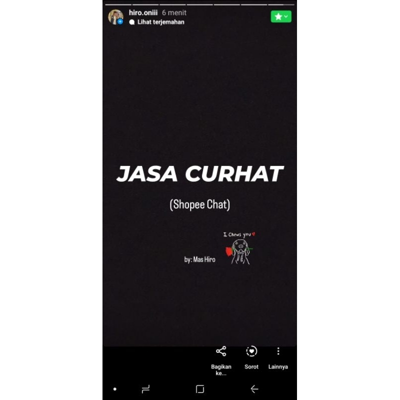 J4$4 CURHAT (Semua Orang Butuh Curhat)