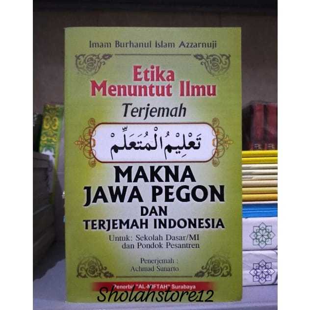 Taklim Muta'allim Makna Jawa Pegon Indonesia