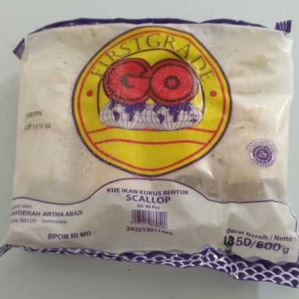 

SCALLOP KUE IKAN KUKUS SCALLOB BAKSO IKAN FROZEN FOOD CEPAT SAJI GO 500 GR